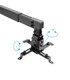 Soporte de Pared para Proyectores, Extensible, Inclinable, soporta hasta 20kg