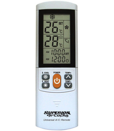 Mando Universal para Aire Acondicionado, On/Off Programable, Compatible con 4000 Códigos