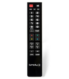 Mando Universal Programable para TV, Diseño Básico Programable por PC, Compatible con 260000 Códigos