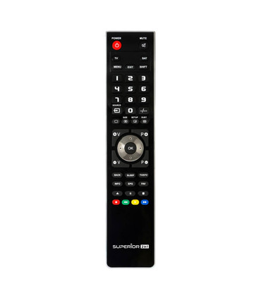 Mando Universal Programable 2en1 para TV, controla hasta 2 dispositivos de audio/video con el mismo mando, Programación por PC