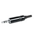 Conector Jack 3.5mm Macho Estéreo, Muelle de 3mm
