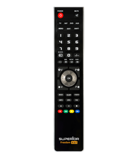 Mando Universal Programable 4en1 para TV, controla hasta 4 dispositivos de audio/video, Programación mediante cable MicroUSB