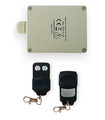 Receptor + 2 Mandos, Compatible con la Frecuencia 433MHz, 220V, Autoaprendizaje, Canal Monoestable o Biestable