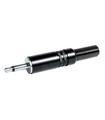 Conector Jack 3.5mm Macho Mono, Muelle de 6.5mm