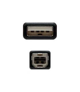 Cable USB 2.0 de USB-B a USB-A (cable de impresora), disponible en 1/1.8/3/4.5metros