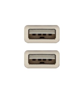 Cable USB 2.0 de USB-A a USB-A, disponible en 1/2/3 metros