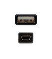 Cable USB 2.0 de Mini-USB a USB-A, disponible en 0.5/1/1.8/3/4.5metros