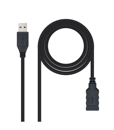 Cable Prolongador de USB 3.0, USB-A Macho-Hembra, disponible en 1/2/3/5/10/15 metros