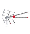 Antena TDT de 11.5dBi, 21-48 canales, Filtro 5G, Fte Eye