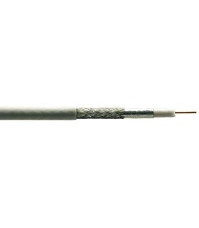 Cable Coaxial para Interior de 6.8mm de Diámetro Exterior, Conductor Interno de CCS, Euroclase FCA, Fte