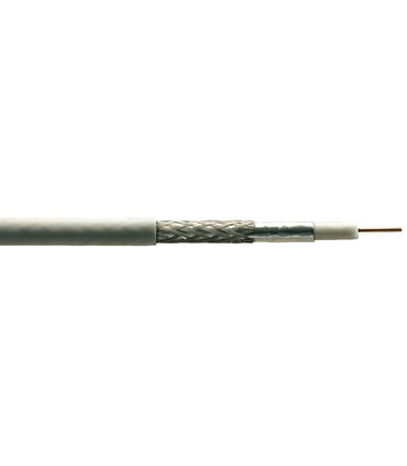 Cable Coaxial para Interior de 6.8mm de Diámetro Exterior, Conductor Interno de CCS, Euroclase FCA, Fte