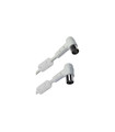 Cable Coaxial de Antena, Conectores Acodados IEC Macho-Hembra, Filtro Antiparasitario