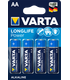 LR6 Pila Alcalina AA 1.5V, Varta Longlife Power