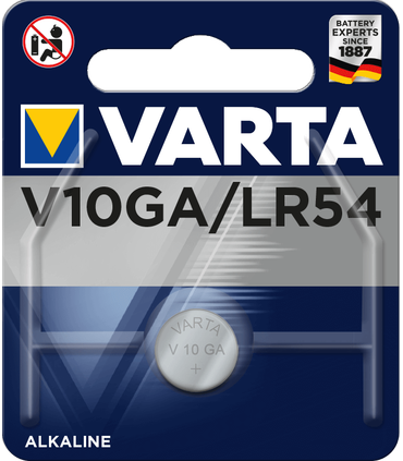 LR54 Pila de Botón Alcalina 1.5V, Varta