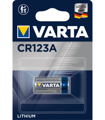 123A Pila de Litio 3V, Varta