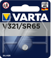 SR65 Pila de Botón de Óxido de Plata 1.55V, Varta