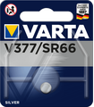 SR66 Pila de Botón de Óxido de Plata 1.55V, Varta