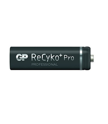 Pilas Recargables AA de 2000mAh, Ni-MH, 1.2V, Precargadas de fábrica, 1500 Recargas, GP Recyko Pro