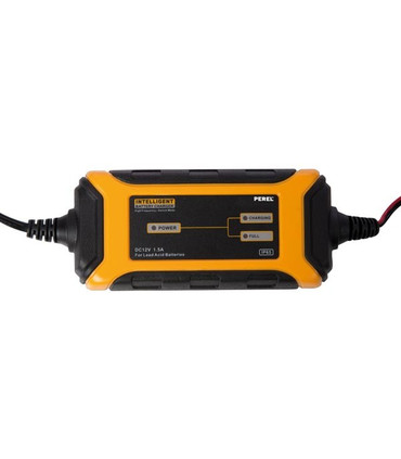 Cargador Inteligente para Baterías de Plomo 12V - 1.5A, Carga Automática, Protección IP65