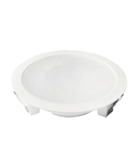 Downlight de Empotrar, 30W, Luz Cálida, Neutra y Fría, 230x60mm, 40000h, Protección IP40, CRI 80, UGR 19, Ecolux Deco