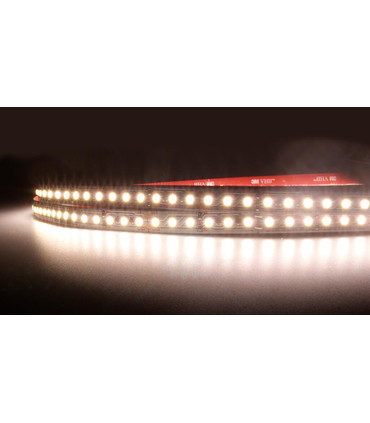 Tira de Led SMD 2835, 24V, 96W, 120 led/m, CRI83, IP20 o IP67 en Luz Fría, Neutra, Cálida y Extra Cálida, Adhesivo VHB, Dimmable