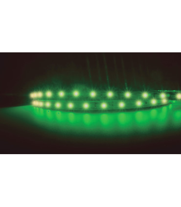 Tira de Led Monocromática SMD 3528, 12V, 24W, 60 led/m, IP20 o IP54 en Color Ámbar Azul Rojo o Verde, Adhesivo 300LSE, Dimmable