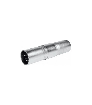 Adaptador XLR de 5 Pines Macho-Macho