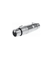 Adaptador XLR de 5 Pines Hembra-Hembra