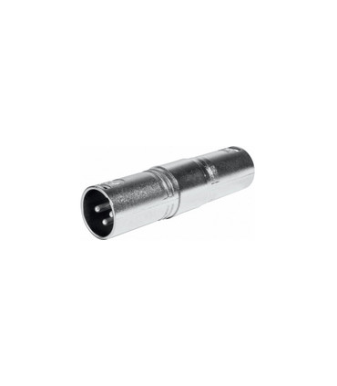 Adaptador XLR de 3 Pines Macho-Macho