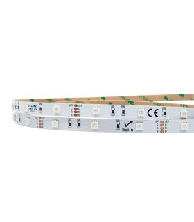 Tira de Led RGB, SMD 5060, 12V, 24W, 30 led/m, 190 lm, IP20 o IP54, Adhesivo 300LSE, Dimmable