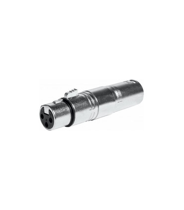 Adaptador XLR de 3 Pines Macho-Hembra