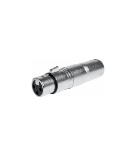 Adaptador de XLR Hembra de 3 Pines a XLR Macho de 5 Pines