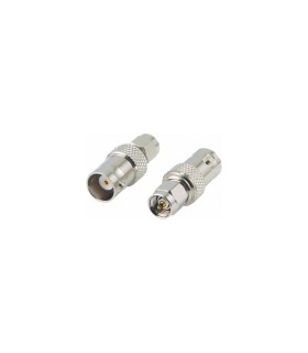 Adaptador de SMA Macho a BNC Hembra, 50 ohmios, Altas Prestaciones