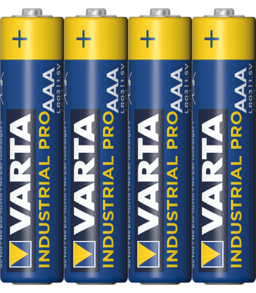 LR03 Pila Alcalina tipo AAA 1.5V Industrial Pro, Caja de 150 uds., Varta
