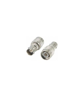 Adaptador de TNC Macho a BNC Hembra, 50 ohmios, Altas Prestaciones