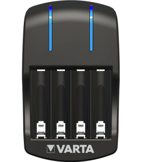 Cargador para Pilas Recargables tipo AA y AAA de NiMH, Temporizador de Apagado, Led de Carga, Voltaje Universal 100-240V