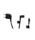 Cable de Alimentación Acodado Original de Samsung, tipo Philips, tipo 8, IEC C7, 3903-001118