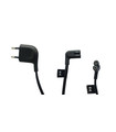 Cable de Alimentación Acodado Original de Samsung, tipo Philips, tipo 8, IEC C7, 3903-001118