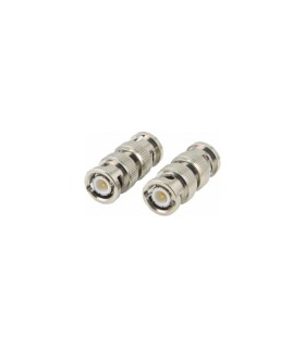 Adaptador BNC Macho-Macho, 50 ohmios, Altas Prestaciones