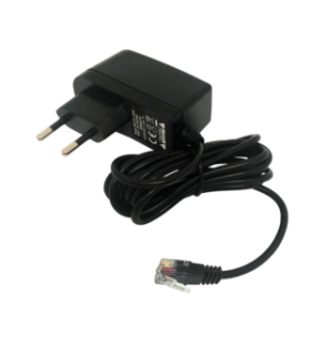 Adaptador de Tensión con Conector RJ12, 12V, 1A, 12W