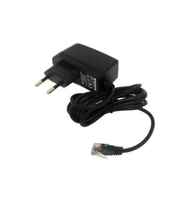 Adaptador de Tensión con Conector RJ12, 12V, 1A, 12W