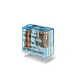 Mini Relé 4052, 24V CC, 8A, 2 Contactos Conmutados, Reticulado 5mm, Circuitos Impresos y Zócalos S95, Categoría RT II, Finder