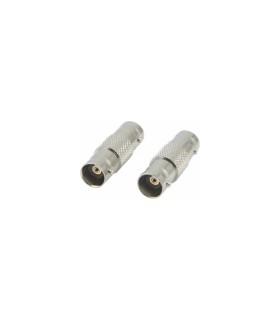 Adaptador BNC Hembra-Hembra, 75 ohmios, Altas Prestaciones