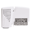 Fuente de Alimentación para Amplificadores, 2 Salidas, 24V 130mA, Conexión EasyF, Atornillable en Pared, Televés Picokom