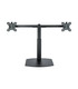 Soporte de Mesa para 2 Pantallas de 17" a 27", Giratorio (2 pivotes), Inclinable, Rotatorio, Ajustable, soporta hasta 6kg/brazo