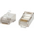 Conector RJ45 Blindado de 8 Pines para Cables FTP de Cat.5e