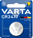 CR2477 Pila de Botón Litio de 3V, 7.7x24.5mm, Varta