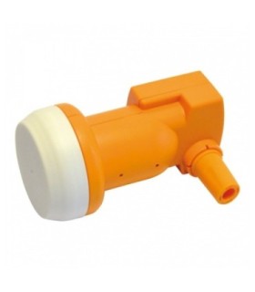 LNB Single Universal, 4Polaridad/Banda, Ganancia 60dB, Ruido 0.3dB, 10-20VDC, Soportes de 40mm, IP66, Televés