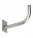 Soporte de Pared/Mástil tipo “L” para Antenas, Ø35mm, 284x194mm, Parabólicas de 60cm, Zinc+RPR, Televés