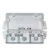 Repartidor de 4 Salidas para TDT/SAT, Pérdidas 9/7.5dB, Conexión EasyF, Paso DC, Tornillo a Tierra, Televés
